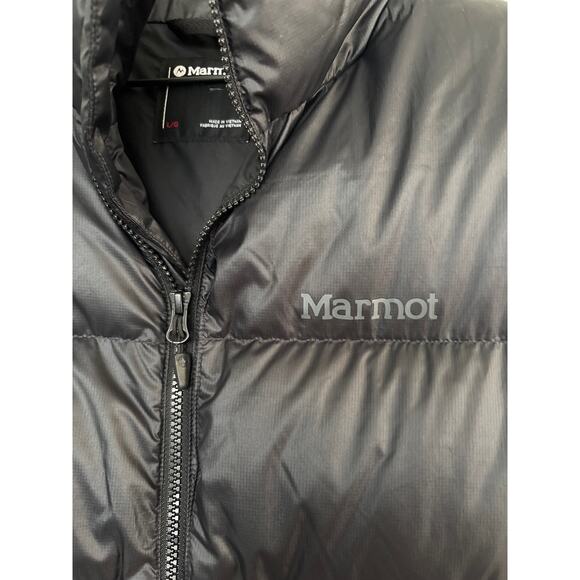 Marmot Guides Down Puffer Vest, Men’s Size Large, Black, 700-fill Down - Picture 2 of 7